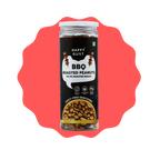 Smoky BBQ Roasted Peanuts | High-Protein & Cholesterol-Free (150g)
