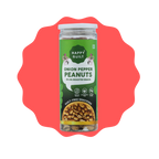 Onion Pepper Roasted Peanuts | High-Protein & Cholesterol-Free (150g)